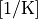 \units{1/K}