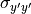 \sigma_{y'y'}